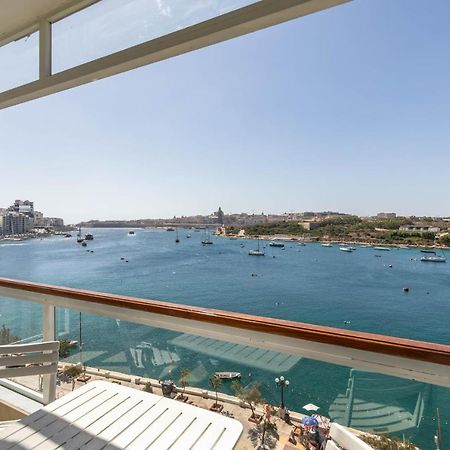 Stunning - Seafront 3-Bedroom 6Th Floor Слима Экстерьер фото